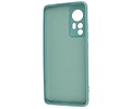 BAOHU Fashion Backcover Telefoonhoesje - Color Hoesje - Geschikt voor de Xiaomi 12 Pro - Donker Groen