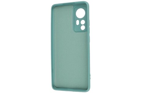 BAOHU Fashion Backcover Telefoonhoesje - Color Hoesje - Geschikt voor de Xiaomi 12 Pro - Donker Groen