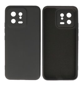 BAOHU Xiaomi 13 5G Hoesje Fashion Backcover Telefoonhoesje Zwart
