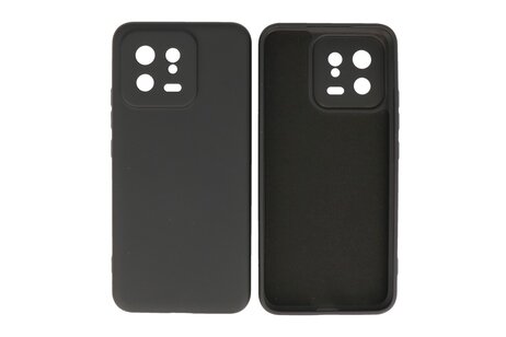 BAOHU Fashion Backcover Telefoonhoesje - Color Hoesje - Geschikt voor de Xiaomi 13 5G - Zwart
