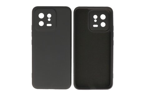 Fashion Backcover Telefoonhoesje - Color Hoesje - Geschikt voor de Xiaomi 13 5G - Zwart