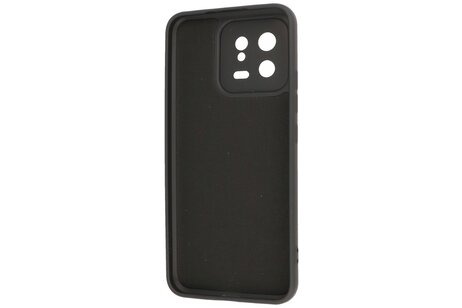 BAOHU Fashion Backcover Telefoonhoesje - Color Hoesje - Geschikt voor de Xiaomi 13 5G - Zwart