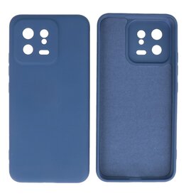 BAOHU Xiaomi 13 5G Hoesje Fashion Backcover Telefoonhoesje Navy