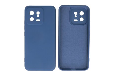 BAOHU Fashion Backcover Telefoonhoesje - Color Hoesje - Geschikt voor de Xiaomi 13 5G - Navy