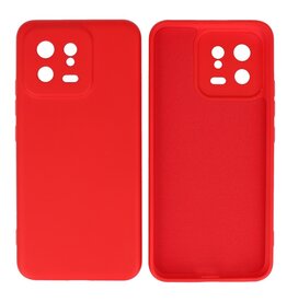 BAOHU Xiaomi 13 5G Hoesje Fashion Backcover Telefoonhoesje Rood