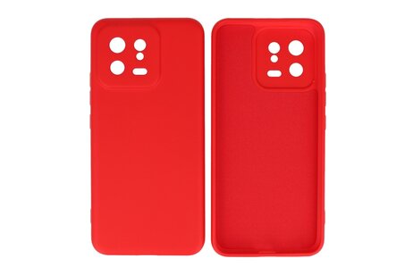 BAOHU Fashion Backcover Telefoonhoesje - Color Hoesje - Geschikt voor de Xiaomi 13 5G - Rood