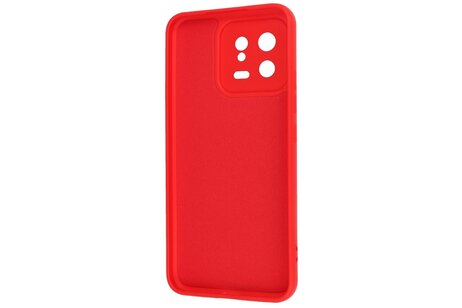 BAOHU Fashion Backcover Telefoonhoesje - Color Hoesje - Geschikt voor de Xiaomi 13 5G - Rood