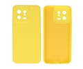 Fashion Backcover Telefoonhoesje - Color Hoesje - Geschikt voor de Xiaomi 13 5G - Geel