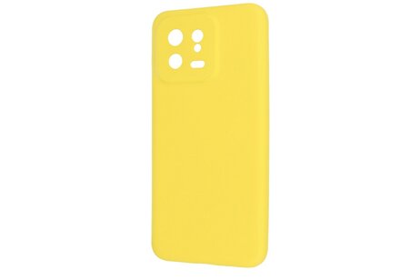 BAOHU Fashion Backcover Telefoonhoesje - Color Hoesje - Geschikt voor de Xiaomi 13 5G - Geel