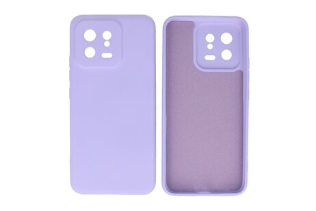 BAOHU Fashion Backcover Telefoonhoesje - Color Hoesje - Geschikt voor de Xiaomi 13 5G - Paars