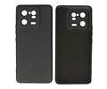 BAOHU Fashion Backcover Telefoonhoesje - Color Hoesje - Geschikt voor de Xiaomi 13 Pro 5G - Zwart