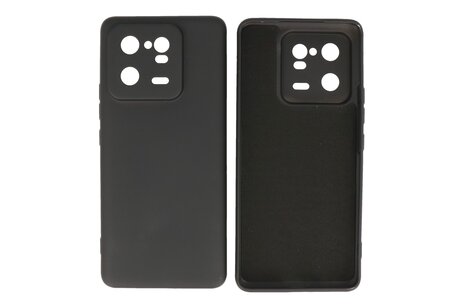 Fashion Backcover Telefoonhoesje - Color Hoesje - Geschikt voor de Xiaomi 13 Pro 5G - Zwart