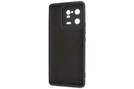 BAOHU Fashion Backcover Telefoonhoesje - Color Hoesje - Geschikt voor de Xiaomi 13 Pro 5G - Zwart