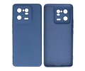 BAOHU Fashion Backcover Telefoonhoesje - Color Hoesje - Geschikt voor de Xiaomi 13 Pro 5G - Navy