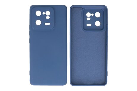 BAOHU Fashion Backcover Telefoonhoesje - Color Hoesje - Geschikt voor de Xiaomi 13 Pro 5G - Navy