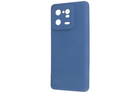 BAOHU Fashion Backcover Telefoonhoesje - Color Hoesje - Geschikt voor de Xiaomi 13 Pro 5G - Navy