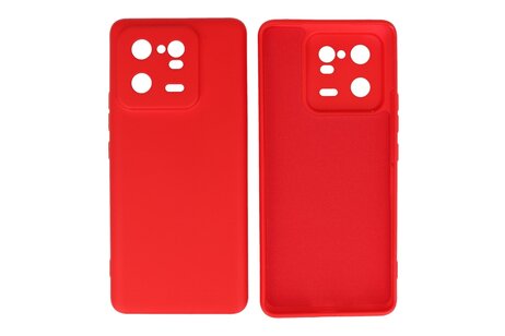 Fashion Backcover Telefoonhoesje - Color Hoesje - Geschikt voor de Xiaomi 13 Pro 5G - Rood