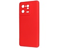 Fashion Backcover Telefoonhoesje - Color Hoesje - Geschikt voor de Xiaomi 13 Pro 5G - Rood