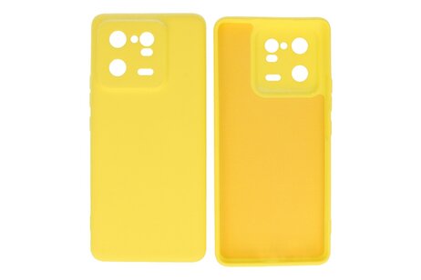 BAOHU Fashion Backcover Telefoonhoesje - Color Hoesje - Geschikt voor de Xiaomi 13 Pro 5G - Geel