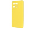 Fashion Backcover Telefoonhoesje - Color Hoesje - Geschikt voor de Xiaomi 13 Pro 5G - Geel