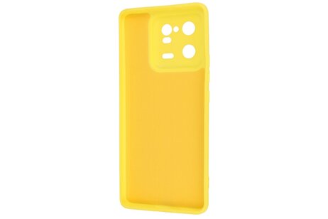 BAOHU Fashion Backcover Telefoonhoesje - Color Hoesje - Geschikt voor de Xiaomi 13 Pro 5G - Geel