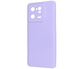 BAOHU Fashion Backcover Telefoonhoesje - Color Hoesje - Geschikt voor de Xiaomi 13 Pro 5G - Paars