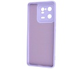 BAOHU Fashion Backcover Telefoonhoesje - Color Hoesje - Geschikt voor de Xiaomi 13 Pro 5G - Paars