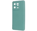 BAOHU Fashion Backcover Telefoonhoesje - Color Hoesje - Geschikt voor de Xiaomi 13 Pro 5G - Donker Groen