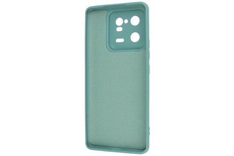 BAOHU Fashion Backcover Telefoonhoesje - Color Hoesje - Geschikt voor de Xiaomi 13 Pro 5G - Donker Groen