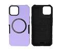 Hoesje Geschikt voor de iPhone 11 Pro - Schokbestendige Telefoonhoesje Geschikt voor MagSafe - Purple