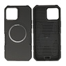 BAOHU Schokbestendige Telefoonhoesje met MagSafe iPhone 12 Pro Max - Zwart