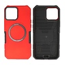 BAOHU Schokbestendige Telefoonhoesje met MagSafe iPhone 12 Pro Max - Rood