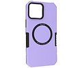 BAOHU Hoesje Geschikt voor de iPhone 12 Pro Max - Schokbestendige Telefoonhoesje Geschikt voor MagSafe - Purple