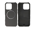 BAOHU Hoesje Geschikt voor de iPhone 13 Pro - Schokbestendige Telefoonhoesje Geschikt voor MagSafe - Zwart