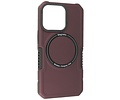 Hoesje Geschikt voor de iPhone 13 Pro - Schokbestendige Telefoonhoesje Geschikt voor MagSafe - Bordeaux Rood