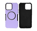 BAOHU Hoesje Geschikt voor de iPhone 13 Pro Max - Schokbestendige Telefoonhoesje Geschikt voor MagSafe - Purple