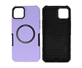 Hoesje Geschikt voor de iPhone 14 Plus - Schokbestendige Telefoonhoesje Geschikt voor MagSafe - Purple