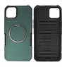 Schokbestendige Telefoonhoesje met MagSafe iPhone 14 Plus - Donker Groen