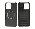BAOHU Hoesje Geschikt voor de iPhone 14 Pro Max - Schokbestendige Telefoonhoesje Geschikt voor MagSafe - Zwart