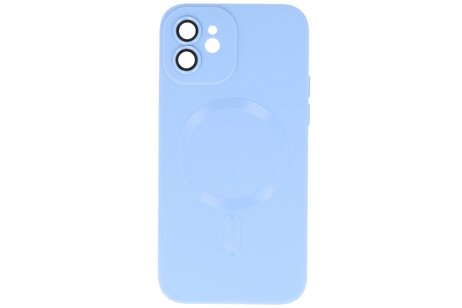 BAOHU Hoesje Geschikt voor de iPhone 11 - Hoesje Geschikt voor MagSafe - Backcover met Camera Beschermer - Blauw