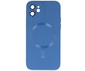 Hoesje Geschikt voor de iPhone 11 - Hoesje Geschikt voor MagSafe - Backcover met Camera Beschermer - Navy