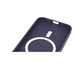 Hoesje Geschikt voor de iPhone 11 - Hoesje Geschikt voor MagSafe - Backcover met Camera Beschermer - Nacht Paars