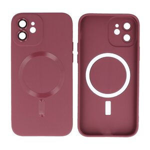 Hoesje Geschikt voor de iPhone 11 - Hoesje Geschikt voor MagSafe - Backcover met Camera Beschermer - Bruin