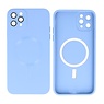 BAOHU Backcover Magsafe met Camera Beschermer iPhone 11 Pro Blauw