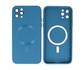 BAOHU Hoesje Geschikt voor de iPhone 11 Pro - Hoesje Geschikt voor MagSafe - Backcover met Camera Beschermer - Navy
