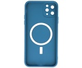 BAOHU Hoesje Geschikt voor de iPhone 11 Pro - Hoesje Geschikt voor MagSafe - Backcover met Camera Beschermer - Navy