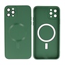 BAOHU Backcover Magsafe met Camera Beschermer iPhone 11 Pro Donker Groen