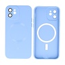 Backcover Magsafe met Camera Beschermer iPhone 12 Blauw