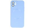 BAOHU Hoesje Geschikt voor de iPhone 12 - Hoesje Geschikt voor MagSafe - Backcover met Camera Beschermer - Blauw
