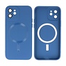 BAOHU Backcover Magsafe met Camera Beschermer iPhone 12 Navy